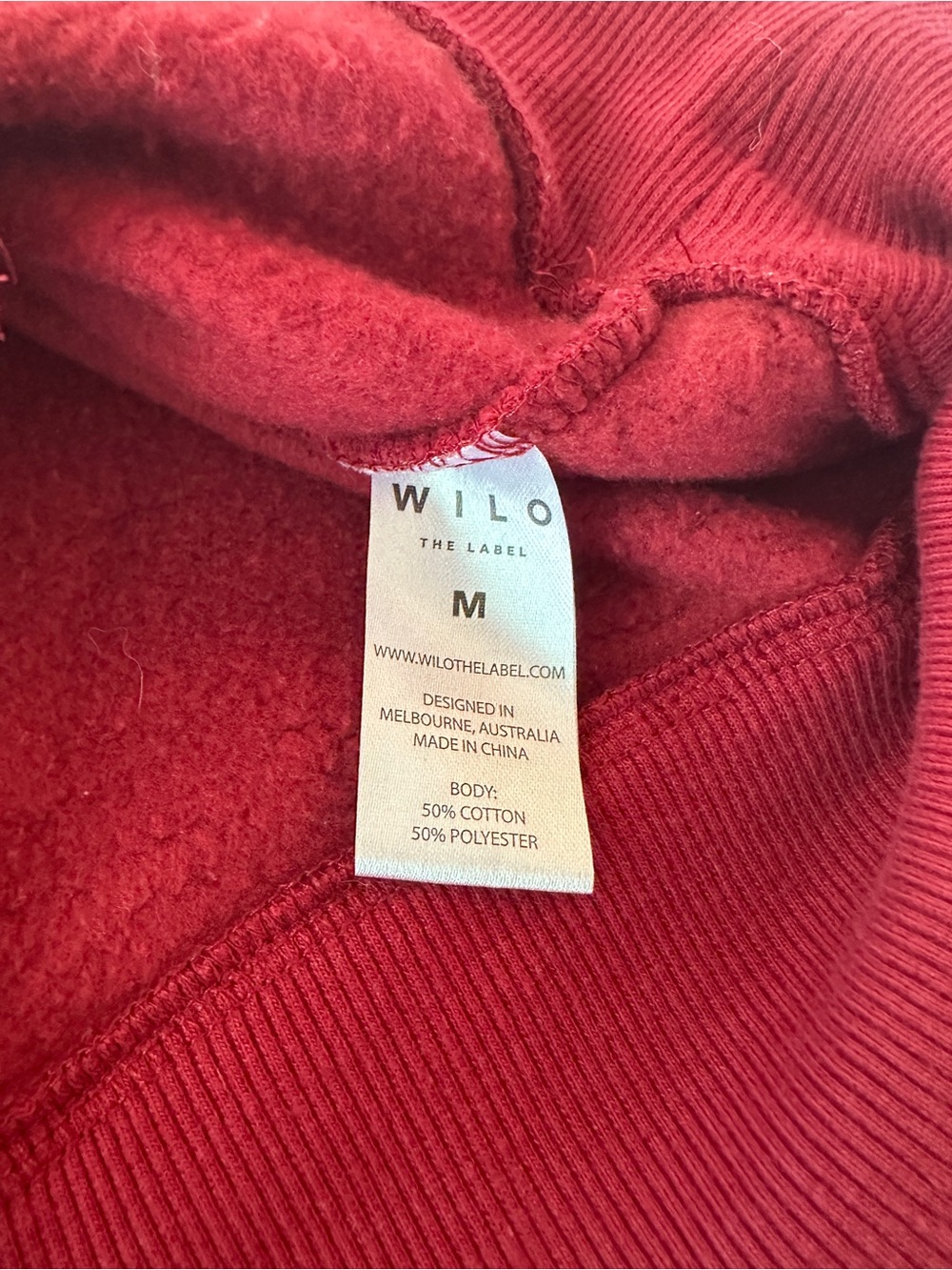 Wilo The Label Wellness Club Hoodie Biker Shorts Set M - Picture 6 of 16